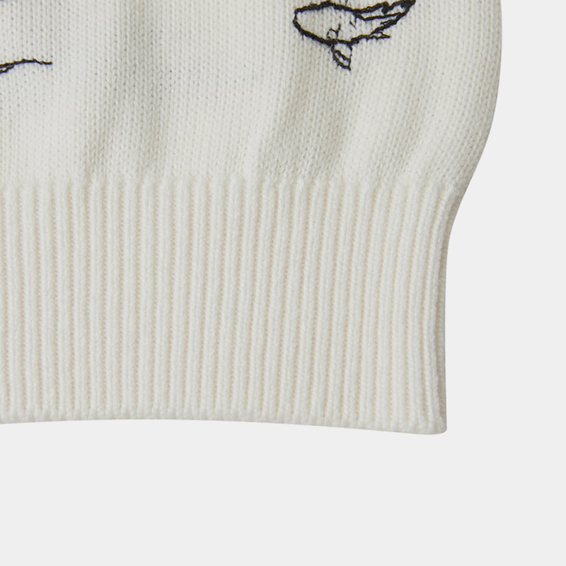 ML2209 Geansaí Geansaí Cniotáilte Babhta Bróidnéireachta Bog Doodle ML2209 Geansaí Geansaí Cniotáilte Babhta Bróidnéireachta Bog Doodle