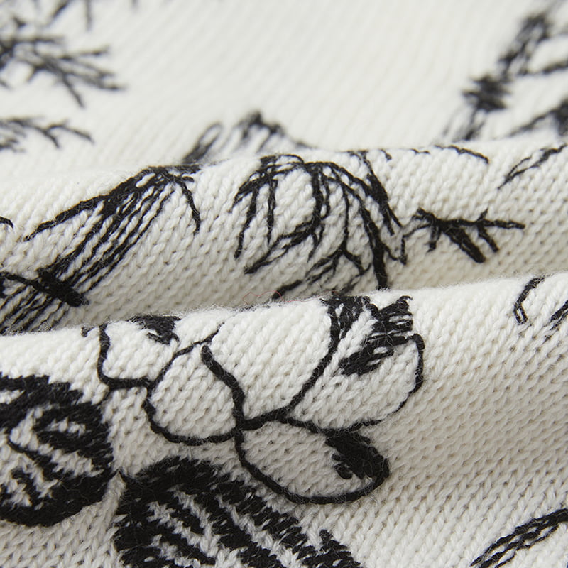 ML2209 Geansaí Geansaí Cniotáilte Babhta Bróidnéireachta Bog Doodle ML2209 Geansaí Geansaí Cniotáilte Babhta Bróidnéireachta Bog Doodle